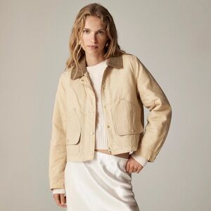 J. crew Short Barn Jacket™ in English ripstop cotton